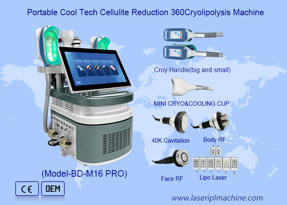 Corpo frio portátil que esculpe a máquina fresca de Cryolipolysis SlimmingShaping