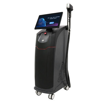 Bom preço 500W-1600W 4 comprimentos de onda para todas as cores da pele Máquina de remoção de pelos a laser a diodo 808nm on-line