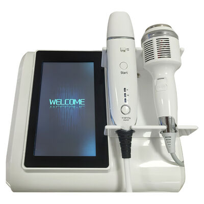 Bom preço Anti-envelhecimento 2 em 1 Rf Hifu com Ice Hammer Máquina de cuidados da pele on-line