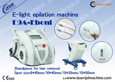 Máquinas de remoção de pelos portáteis 530nm 640nm Elight IPL RF Rejuvenescimento da pele