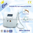 Máquinas portáteis da remoção do cabelo do IPL, equipamento da dermatologia do IPL