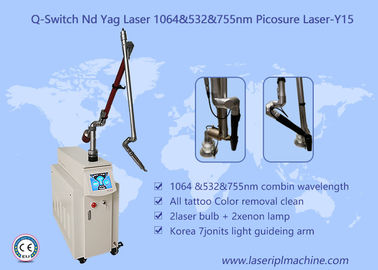 Q Switch ND YAG remoção de manchas remoção de pigmento remoção de tatuagem a laser picossegundo