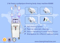 Máquina do emagrecimento de Cryolipolysis do corpo da forma, equipamento da beleza de Lipo Cryo Cryolipolysis