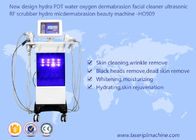 Da beleza ultrassônica do Rf da máquina de Dermabrasion do oxigênio da água do purificador de Pdt do Hydra líquido de limpeza facial