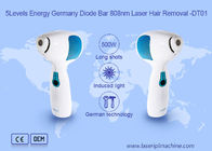 5 dispositivo da beleza da remoção do cabelo do laser da barra 808NM do diodo dos níveis