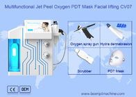 Alvejante de levantamento de Jet Peel Machine For Facial do oxigênio da máscara de PDT