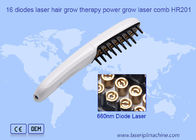 Crescimento 660nm do cabelo do laser do pente do tratamento da queda de cabelo do diodo