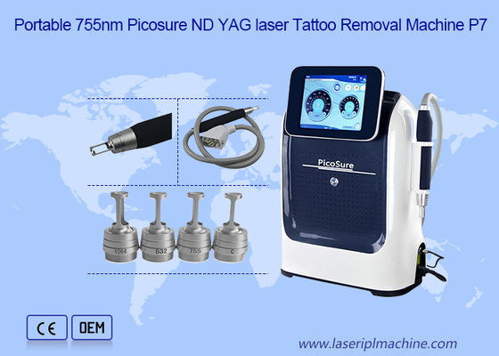 Micro Picosecond Picosecond Nd Yag Laser Machine 755nm 1200w Alta Potência