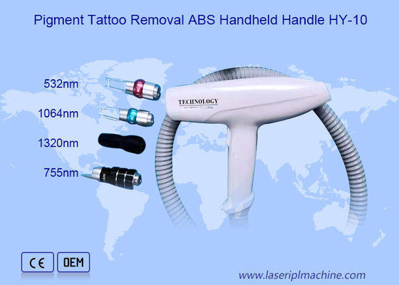 Eliminação de tatuagens de pigmento ABS de mão 532nm Nd Yad Laser Handle