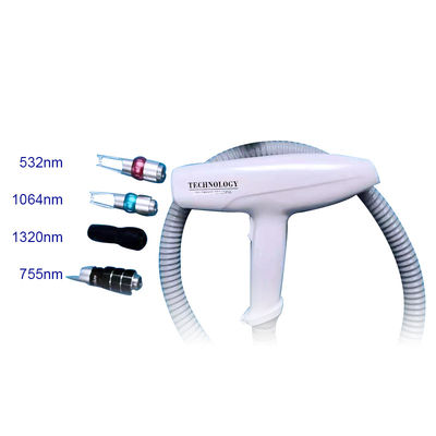 Eliminação de tatuagens de pigmento ABS de mão 532nm Nd Yad Laser Handle
