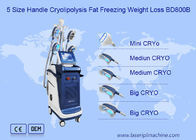 Dobro vertical Chin Cryolipolysis Slimming Machine de 360 ângulos