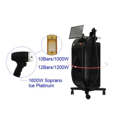 Single Handle 3 comprimento de onda 808 755 1064nm 1200W Diodo Laser de depilação Y9 Pro