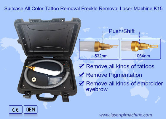 Máquina de remoção de tatuagens Nd Yag