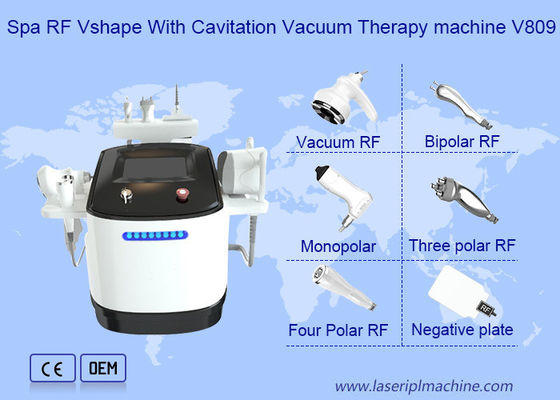 Máquina de terapia de vácuo por cavitação RF de 1mhz