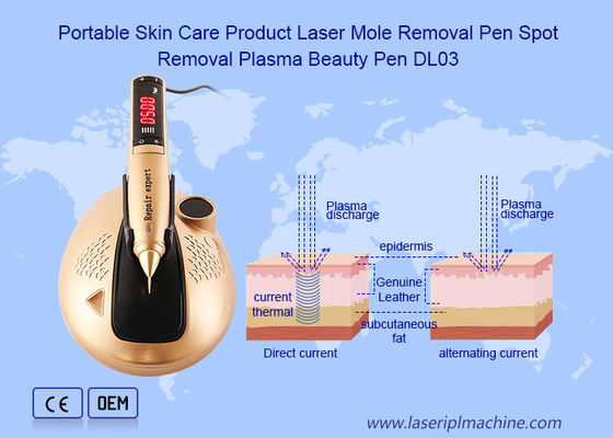 Produto portátil de cuidados com a pele caneta de remoção de borboletas a laser caneta de remoção de manchas Plasma Beauty Pen
