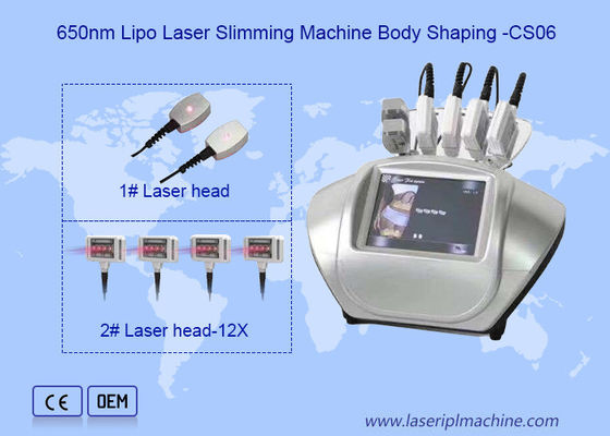 Bom preço estiramento Mark Removal Beauty da máquina do emagrecimento do corpo da cavitação do laser de 650nm Lipo on-line