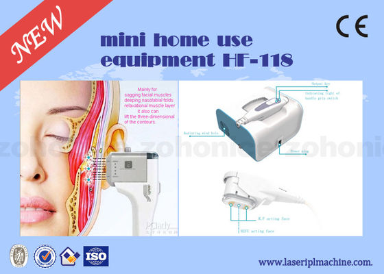 Bom preço Máquina supersônico portátil 3MHZ 36W de 3D HIFU para a limpeza da pele do levantamento de cara on-line