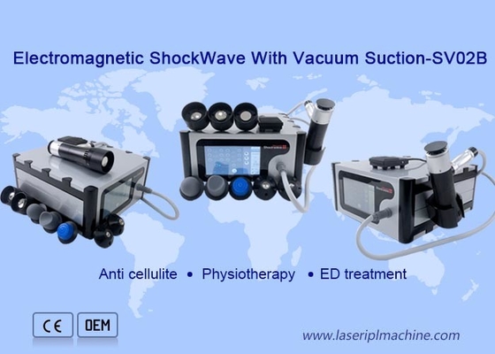 Máquina eletromagnética da beleza do alívio das dores da sução do vácuo do equipamento da terapia da inquietação