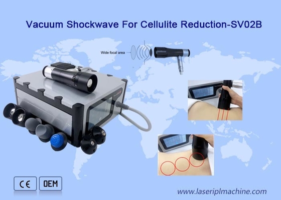 redução Eswt das celulites da máquina da onda de choque da fisioterapia 10-80kpa