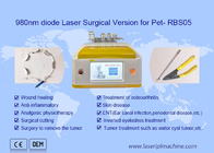 Da remoção portátil do cabelo do laser do diodo de 980 nanômetro versão cirúrgica para a beleza do animal de estimação