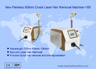 Uso indolor da clínica da máquina da remoção do cabelo do laser do diodo 808nm