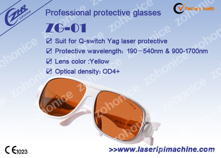 E Light Laser BV Certificado IPL Peças sobressalentes Óculos de segurança Traje de proteção Yag laser