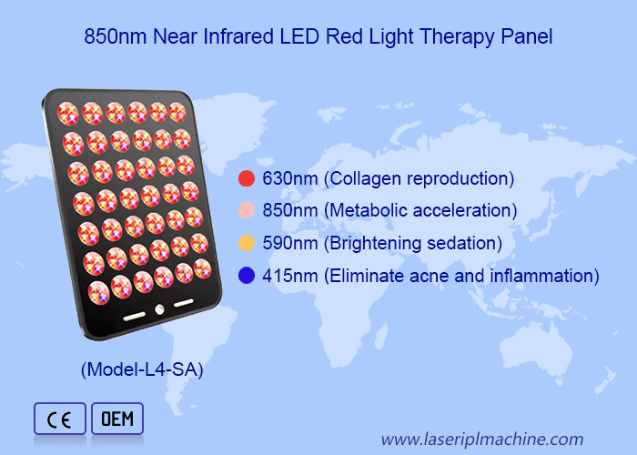 Usar em casa 168pcs LED para cuidados com a pele remoção de acne LED dispositivo de terapia de luz vermelha