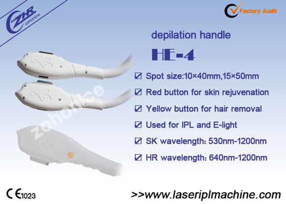 Bom preço punho da E-Luz de 10×40mm para o punho da remoção do cabelo/rejuvenescimento da pele on-line
