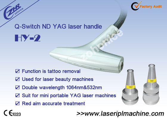 Bom preço Nd Yag Laser Handle Hy 2 para remoção de Tattll com comprimento de onda duplo on-line