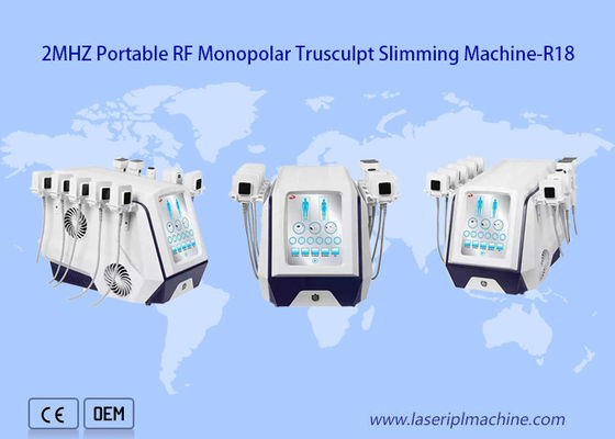 Bom preço tratamento Monopolar das celulites do dispositivo 2mhz Trusculpting da beleza da radiofrequência 100w on-line