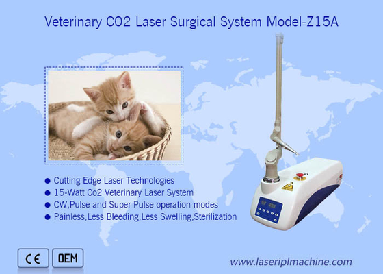 Máquina de laser de CO2 de controle por microprocessador com laser cirúrgico médico