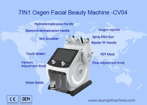 Bom preço 7 em 1 oxigênio de Hydrafacial Aqua Peeling Machine Portable Water on-line