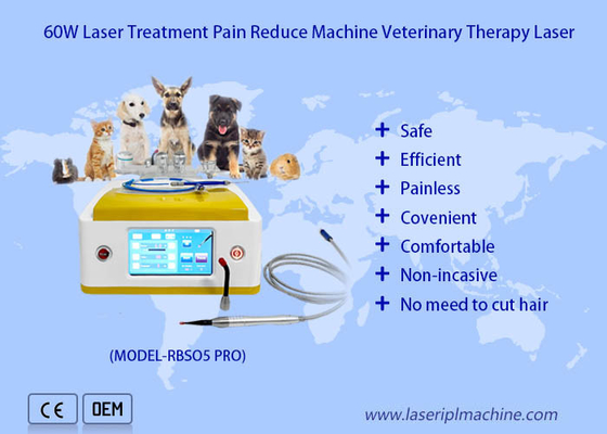 terapia veterinária do laser do laser do diodo 980nm para a cura sem fôlego dos animais de estimação