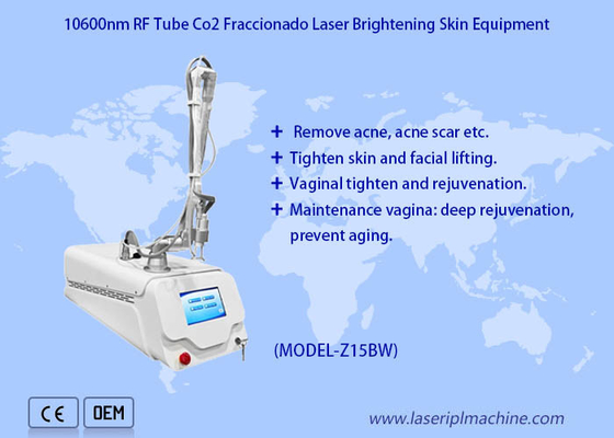 Máquina fracionária portátil da beleza da remoção da acne da cicatriz do laser do CO2 10600nm
