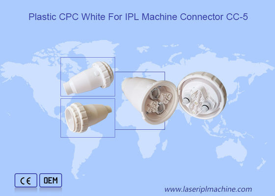 Bom preço As peças sobresselentes apto para a utilização do IPL seguram o conector oval para a máquina da beleza do laser on-line