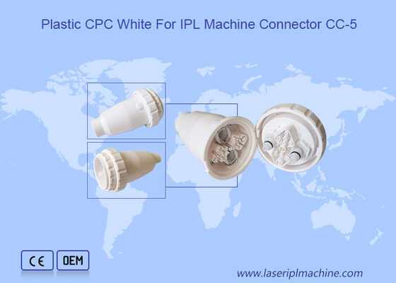 As peças sobresselentes apto para a utilização do IPL seguram o conector oval para a máquina da beleza do laser