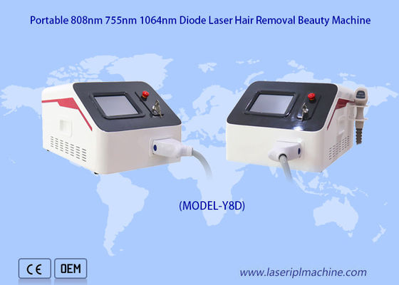 Bom preço máquina 1600w permanente portátil da remoção do cabelo do laser do diodo do toque 808nm on-line
