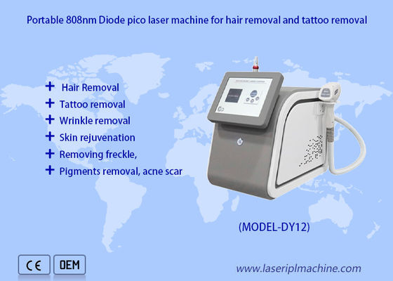 Bom preço Remoção eficaz da tatuagem do Nd Yag da remoção do cabelo do laser do diodo 2in1 808 para a casa on-line