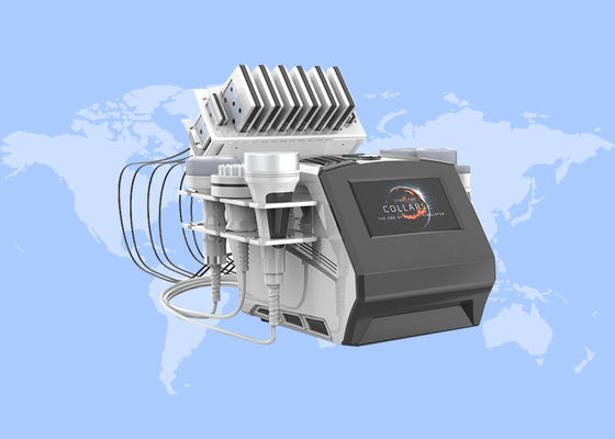 Bom preço Máquina portátil 7 do Rf do vácuo da cavitação 80k em 1 para o corpo que contorna a queimadura gorda on-line