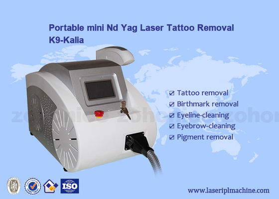 Bom preço Portable Q-comutado da máquina da remoção da tatuagem do laser do ND Yag para o pigmento da pele on-line