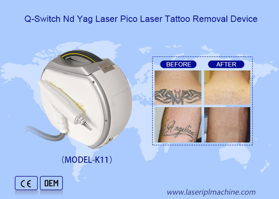 Máquina de laser Nd Yag de 1064nm para remoção de tatuagens por laser de carbono