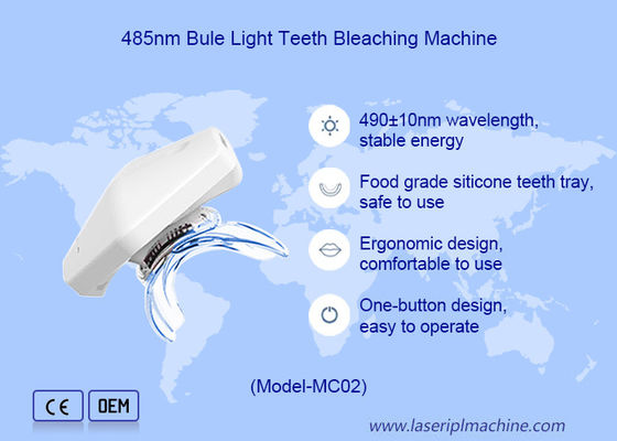Bom preço Dispositivo de beleza para casa com função de clareamento de dentes negros e luz azul fria 465nm-485nm on-line