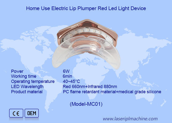 Bom preço Dispositivo de Terapia de Luz Vermelha Mini Tipo LED Carregamento USB Cuidados labios de silicone on-line