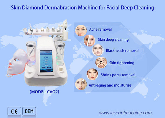 Bom preço Dermabrasion de alta qualidade da água que descasca o hidro diamante Hydrodermabrasion da pele facial on-line