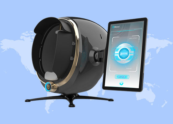Bom preço 21.5 polegadas Display Diagnóstico da Pele Facial Tester 3D AI Máquina de Análise da Pele on-line