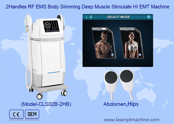 Bom preço 13Telsa Electronic Muscle Stimulate Fitness Slimming RF EMS máquina de escultura on-line