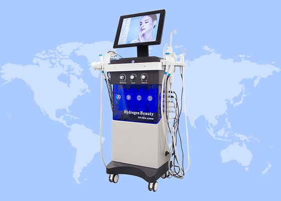 Bom preço Máquina de Limpeza Facial Ultrassônica RF Bio 14 em 1 com Hidrodermabrasão on-line