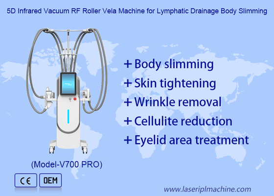 4 In1 Vacuum Roller Inner Ball Massage Máquina de Redução de Celulite Vela Shape