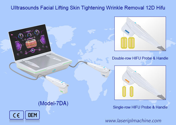 Rejuvenescimento da Pele Remoção de Rugas Lifting Facial 12D Máquina Hifu