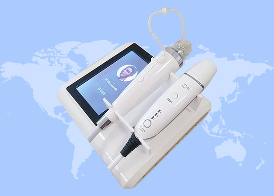 Redução de poros e rugas do rosto Máquina de beleza de RF microcristalina